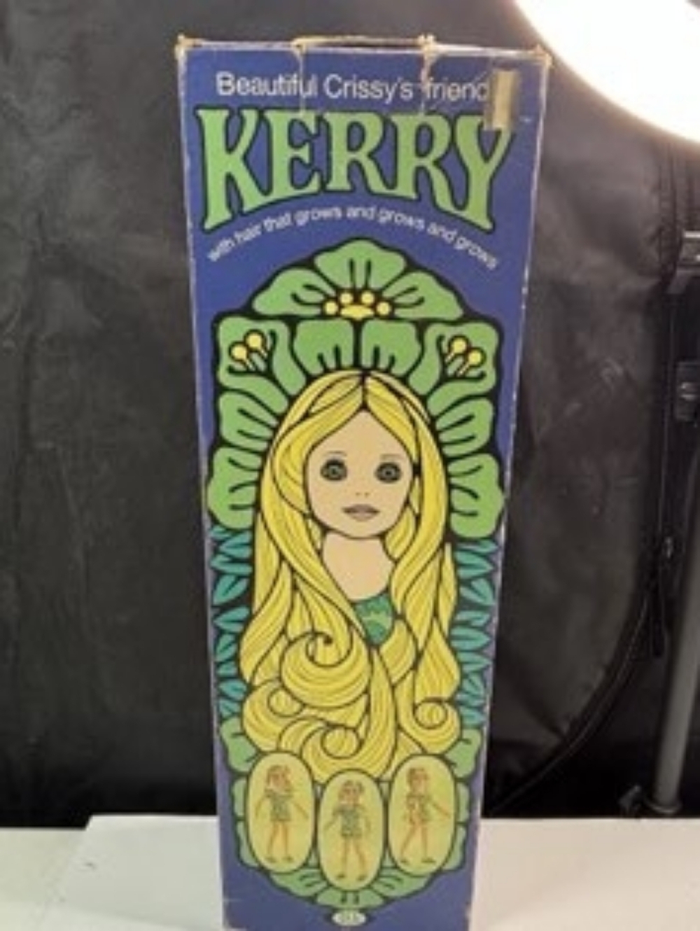 Vintage 1971 IDEAL Kerry 18" Grow Hair Doll with Original Box Crissy's Friend
